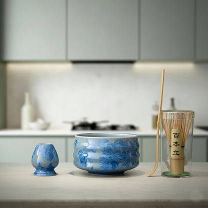 Matcha Aoi Hana • Zestaw ceremonialny