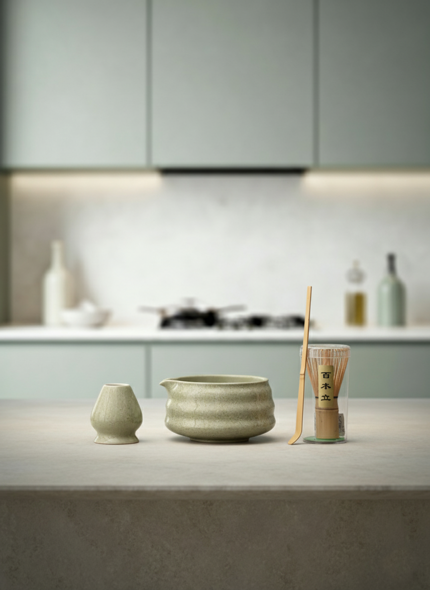 Matcha Kaze Shiro • Zestaw ceremonialny